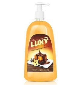 Фото товара Крем мыло Luxy Любимый десерт Шоколадная ваниль 1л