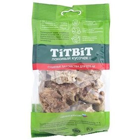 Фото товара Легкое баранье Titbit мягкая упаковка 30г