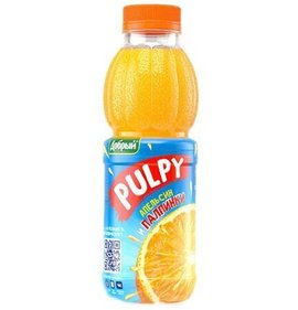 Фото товара Напиток Добрый Pulpy апельсин 0.9л