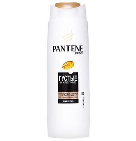 Фото товара Шампунь Pantene 300мл Густые и крепкие