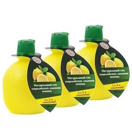 Фото товара Сок Азбука продуктов Лимон сицилийский 100г пл/б