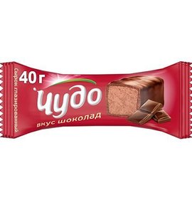 Фото товара Сырок глазированный Чудо Шоколад 23% 40г СЗМЖ