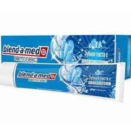 Фото товара Зубная паста Blend-a-med Комплекс с ополаскивателем Длительная свежесть Свежая мята 100мл