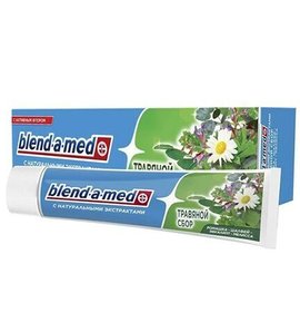 Фото товара Зубная паста Blend-a-med с натур экстрактами Травяной сбор 100мл